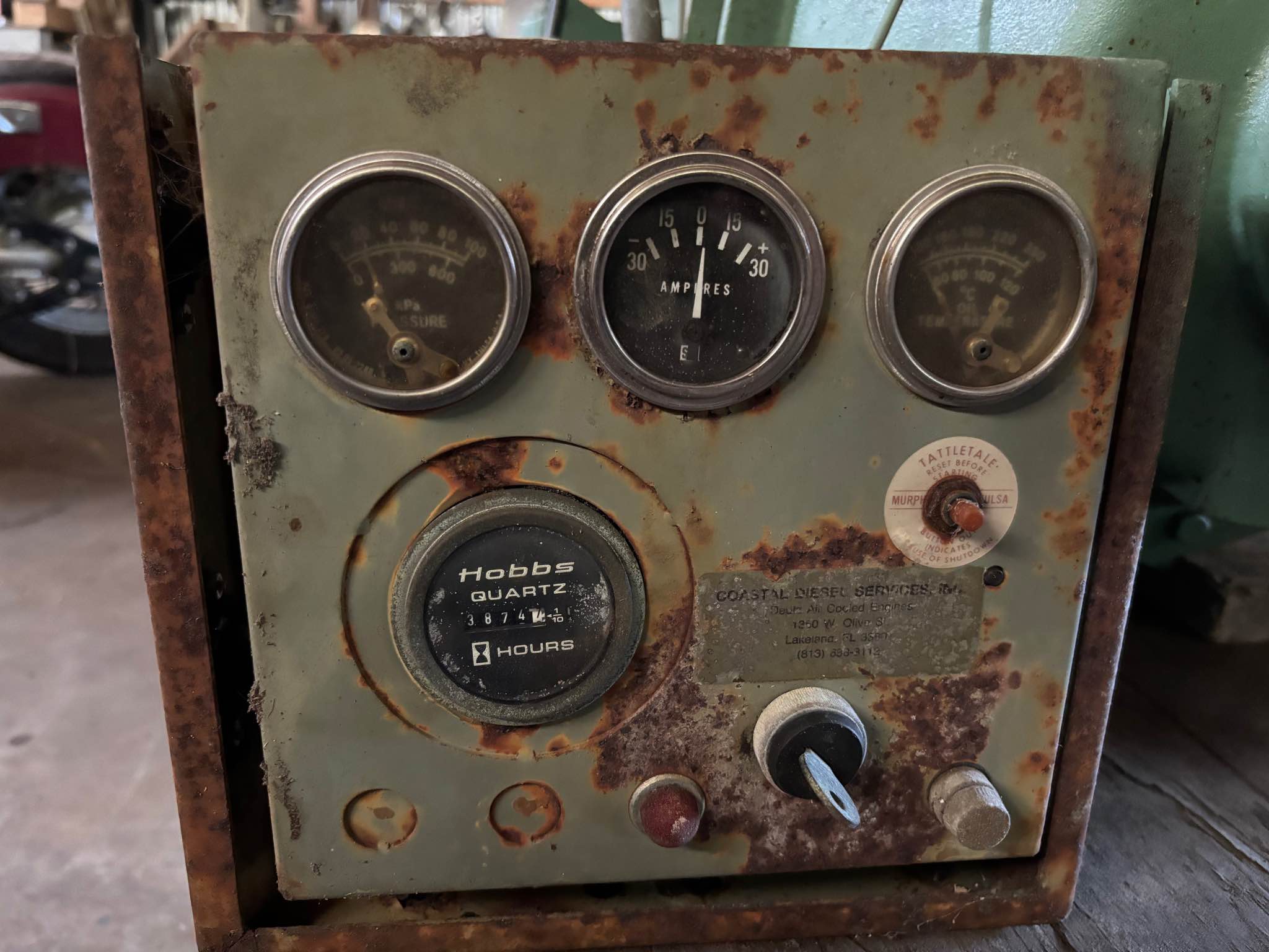 Industrial Diesel Motor Power Unit – Deutz F5L912 w/ Rockford Clutch ...