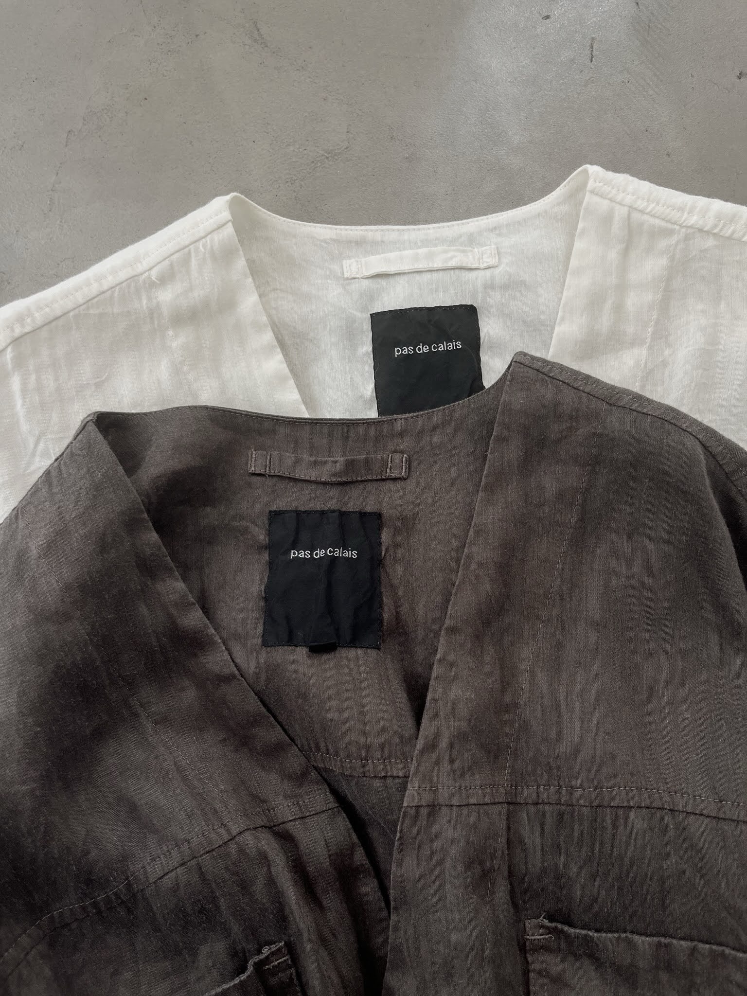 pas de calais SPRING / SUMMER 2026 ・テンセルラミー平織 ジャケット
