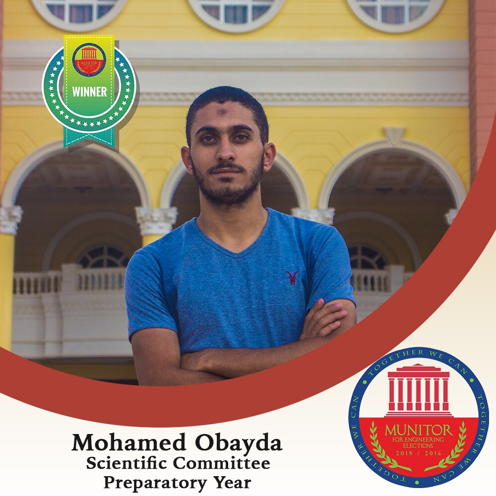 Munitor BUE - Name: mohamed obayda Preparatory year Scientific ...