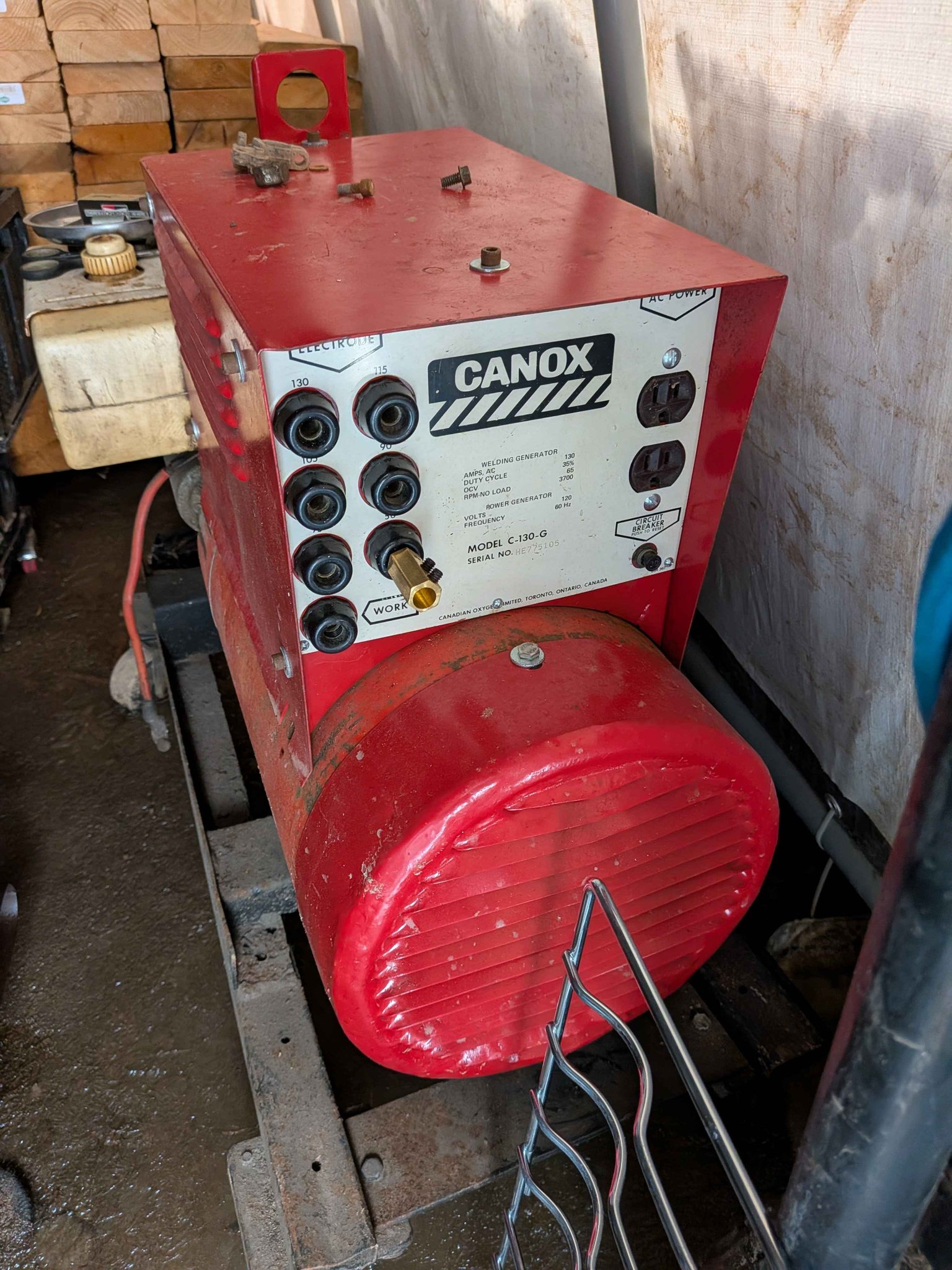 Canox welder Generator - Welding & Soldering Tools - Chipman, New ...