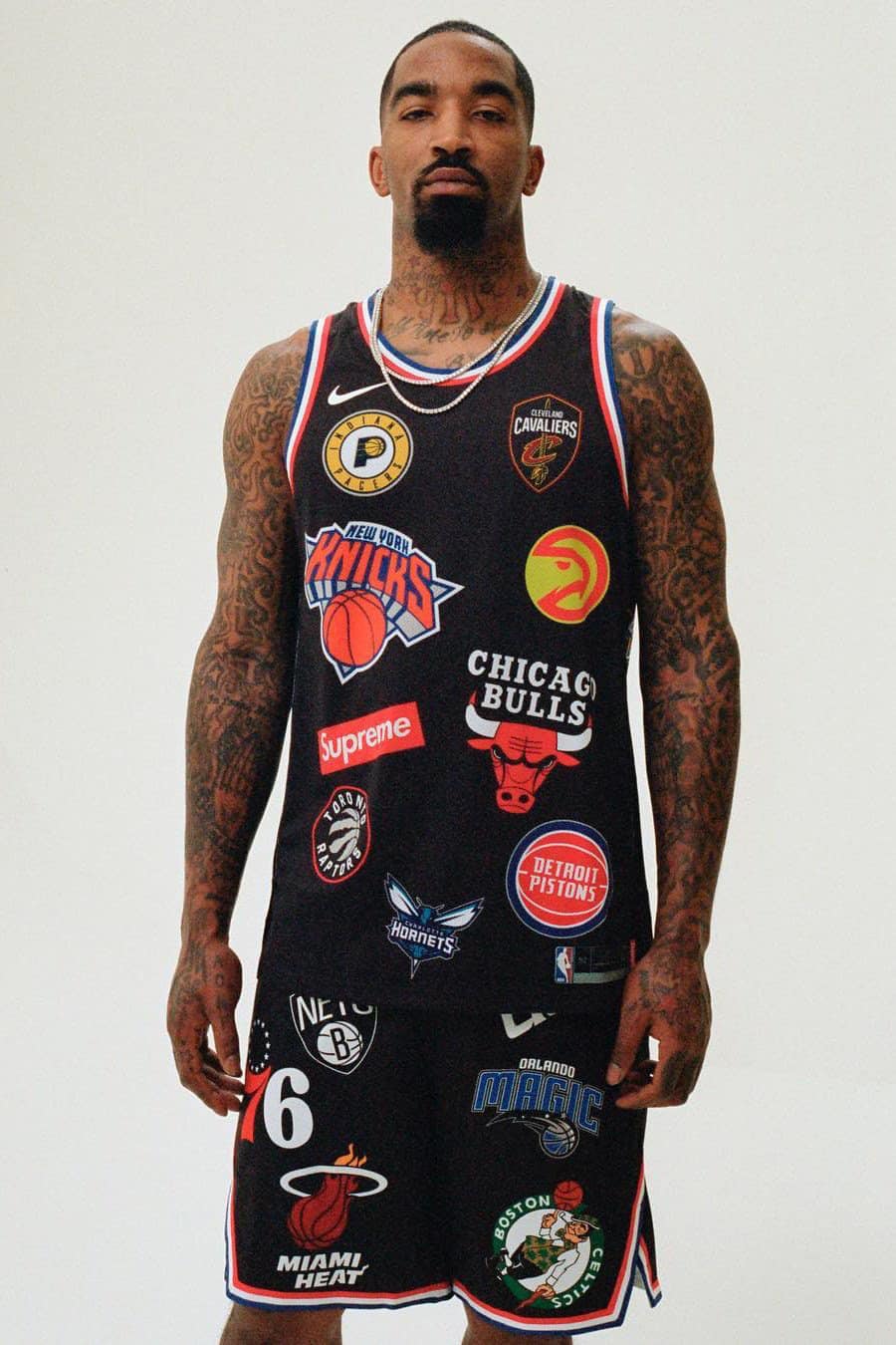 J.R. SMITH BALLING WITH 'Supreme SHOOTING SLEEVE—WACK OR WAVY