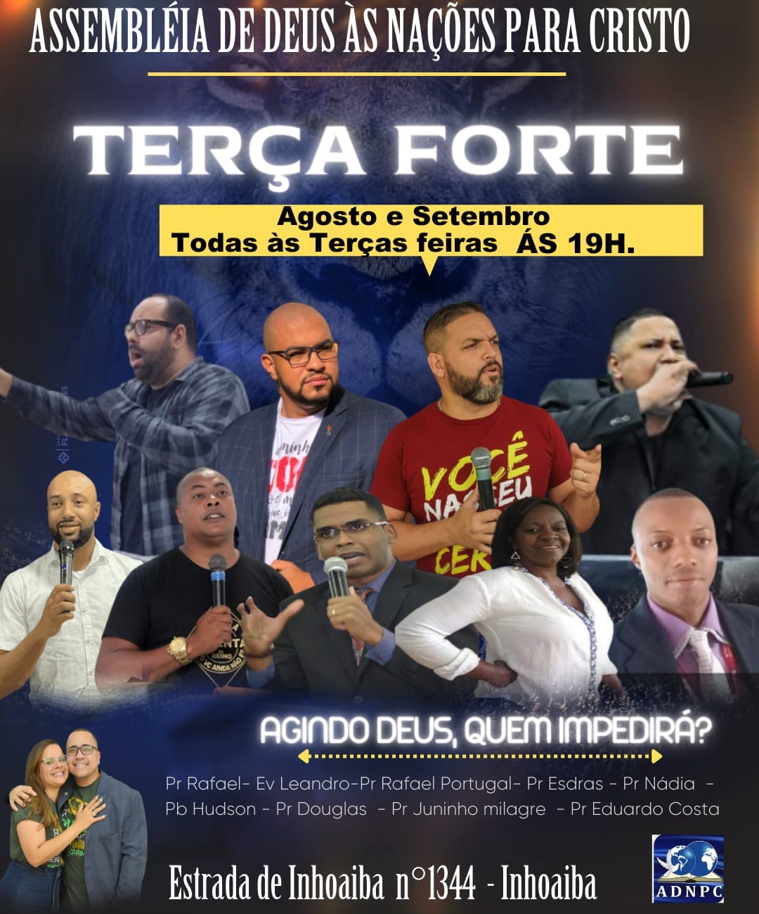 Assembleia - Hoje tem aquela TERÇA FORTE 🔥 Ministrando a Palavra Pr ...