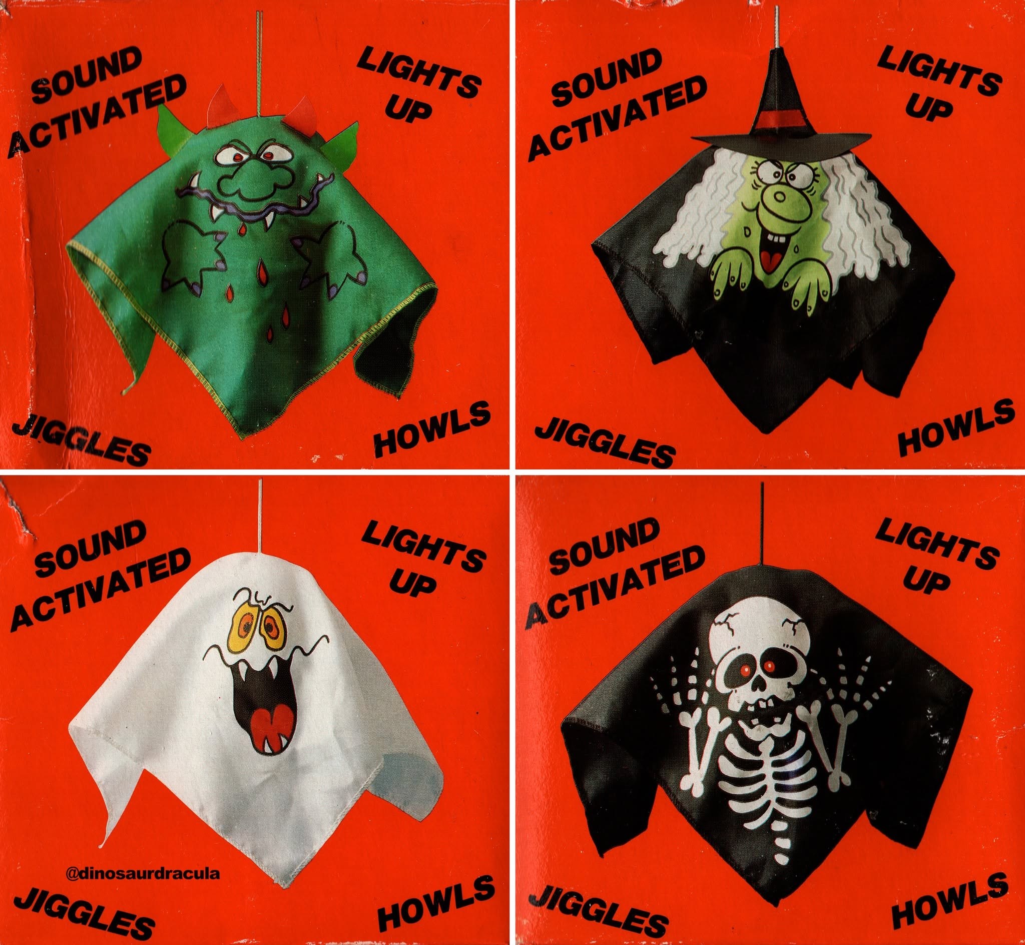 Remember these ghoulish gizmos? They were a Halloween staple in