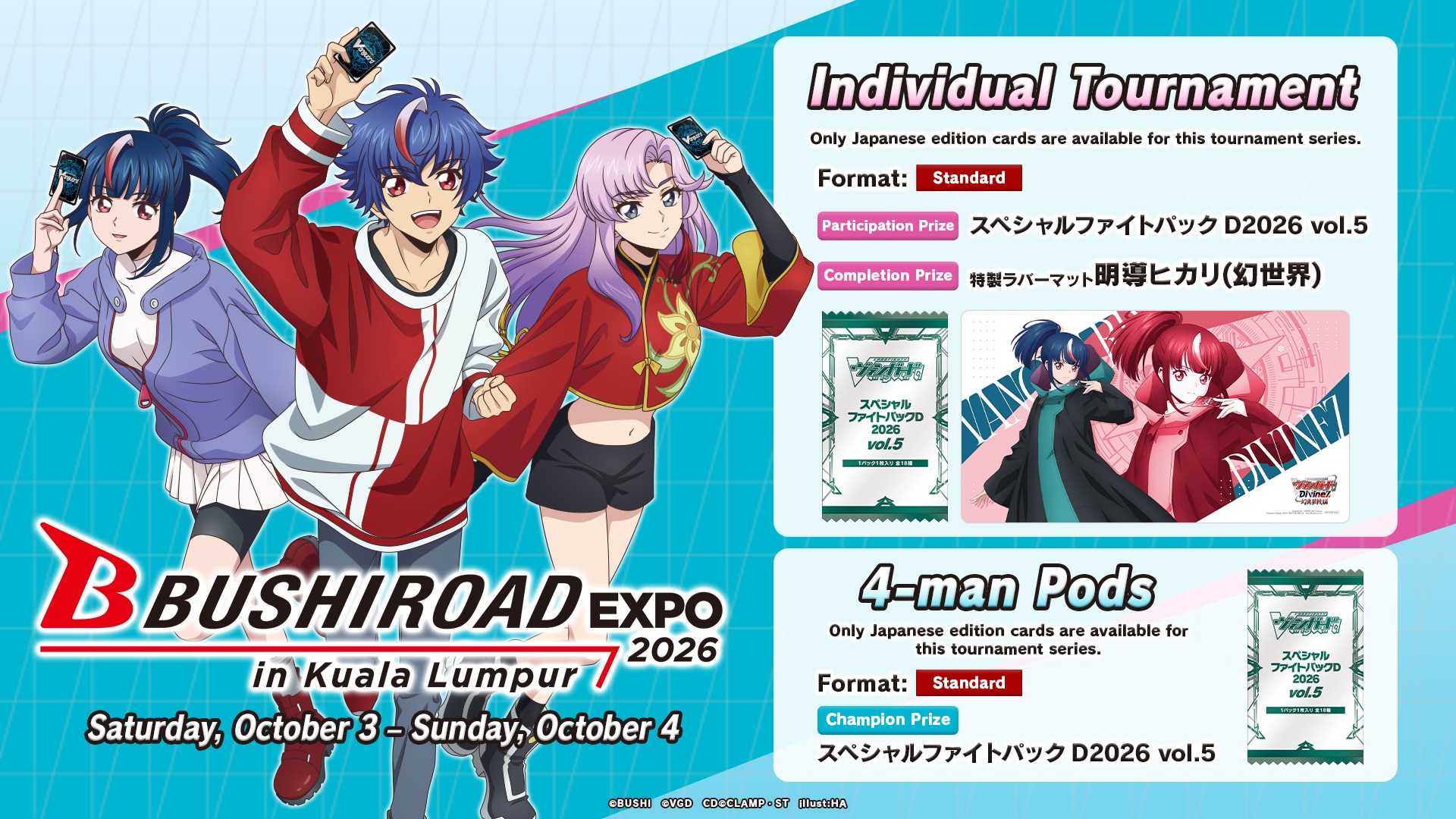 Bushiroad - Vanguard Premium Top 8 | Facebook