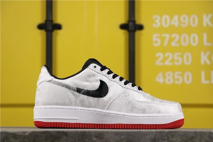 Clot x Nike Air Force 1 AF1 陈冠希联名丝绸雕刻Size：36 36.5 37.5