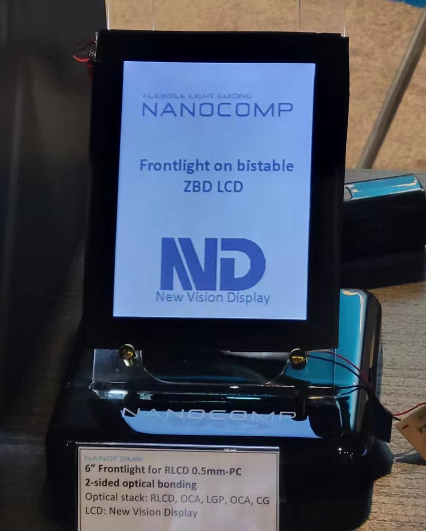 A couple photos of our ZBD demo with... - New Vision Display | Facebook