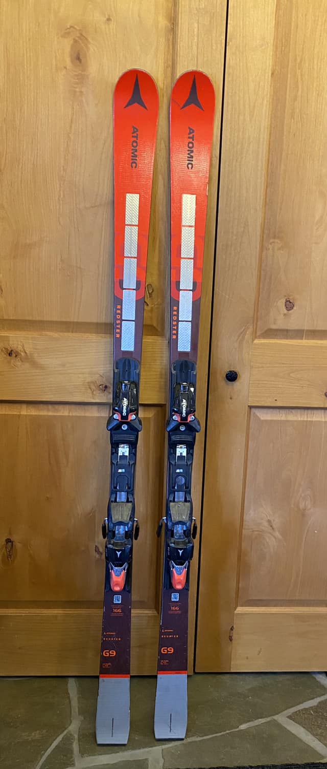 Atomic Redster g9 fis Gs 166 + X12Gw —> 350$ (utilisés seulement 1 