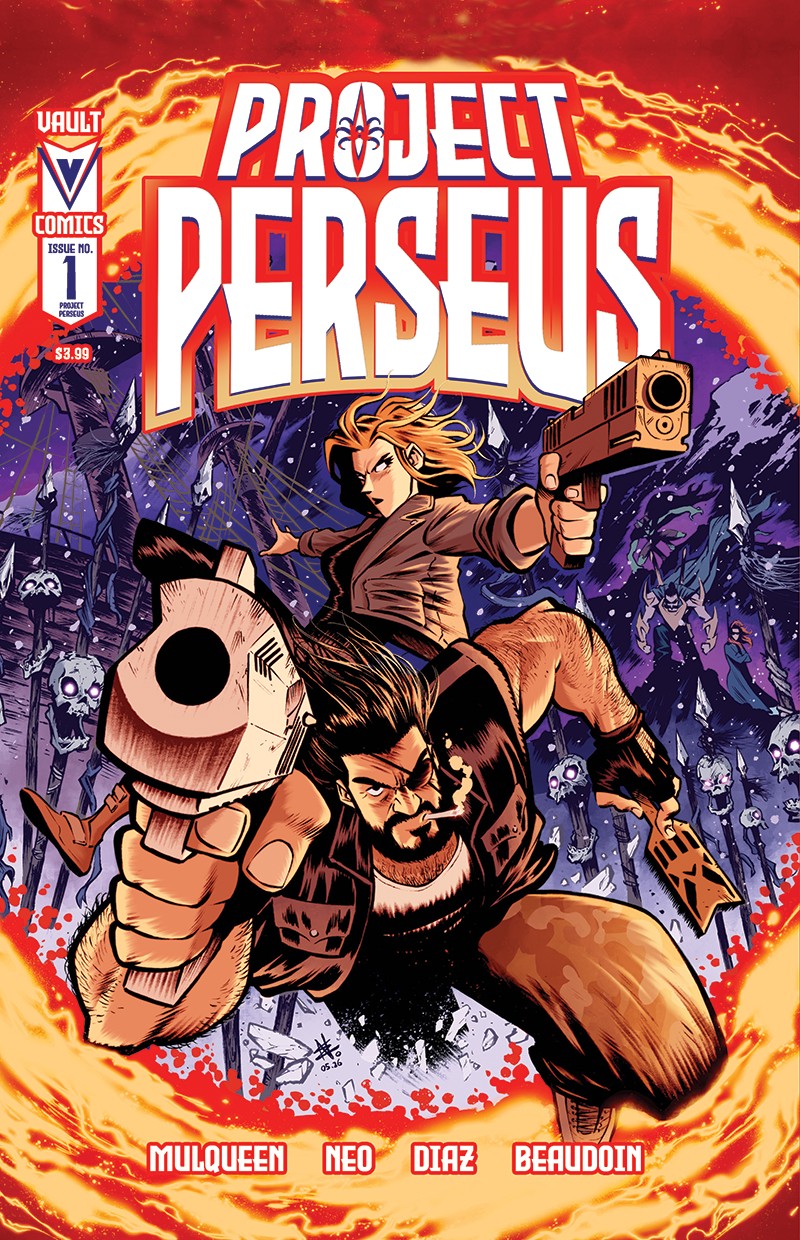 Project Perseus comic book issue 1 on sale now