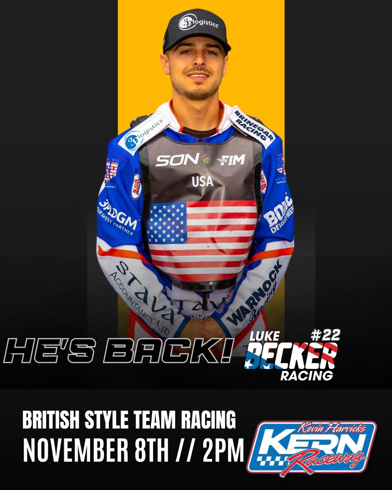 USA - Racing this Saturday at Kevin Harvick's Kern Raceway! Back from ...