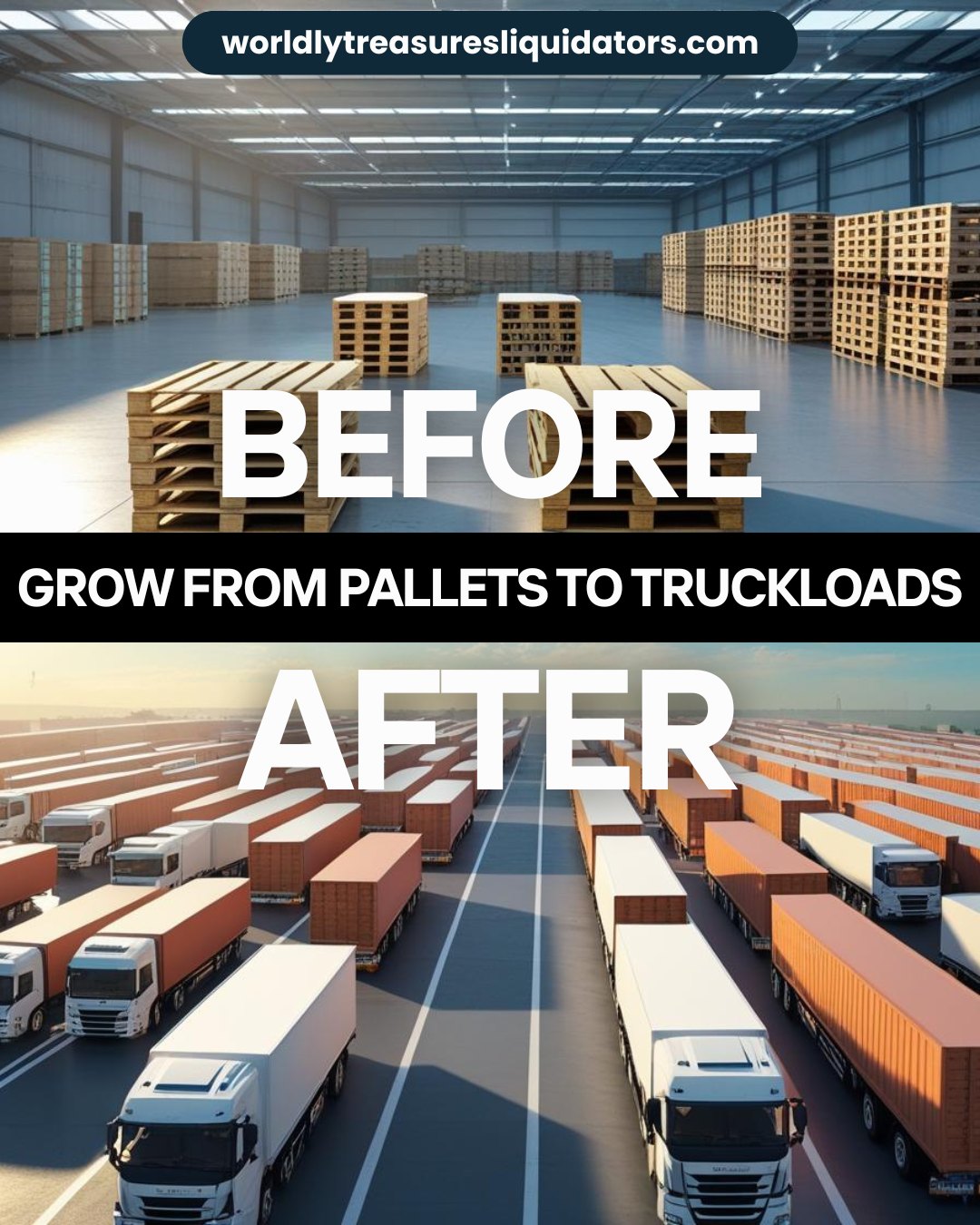 Worldly - From **5 pallets to 50 truckloads** in 18 months – here’s the ...