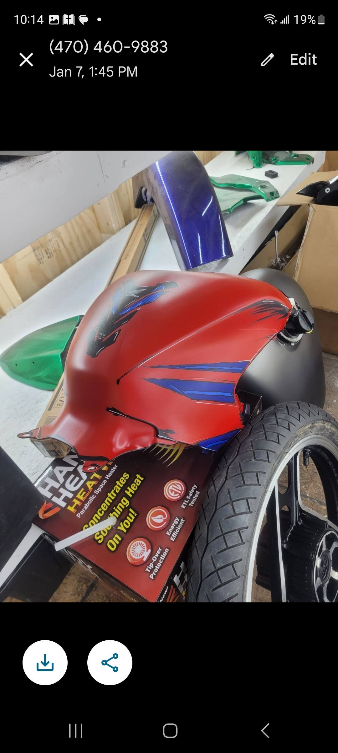 Gene's Motorcycle Parts and Graphics for bike paint and repair