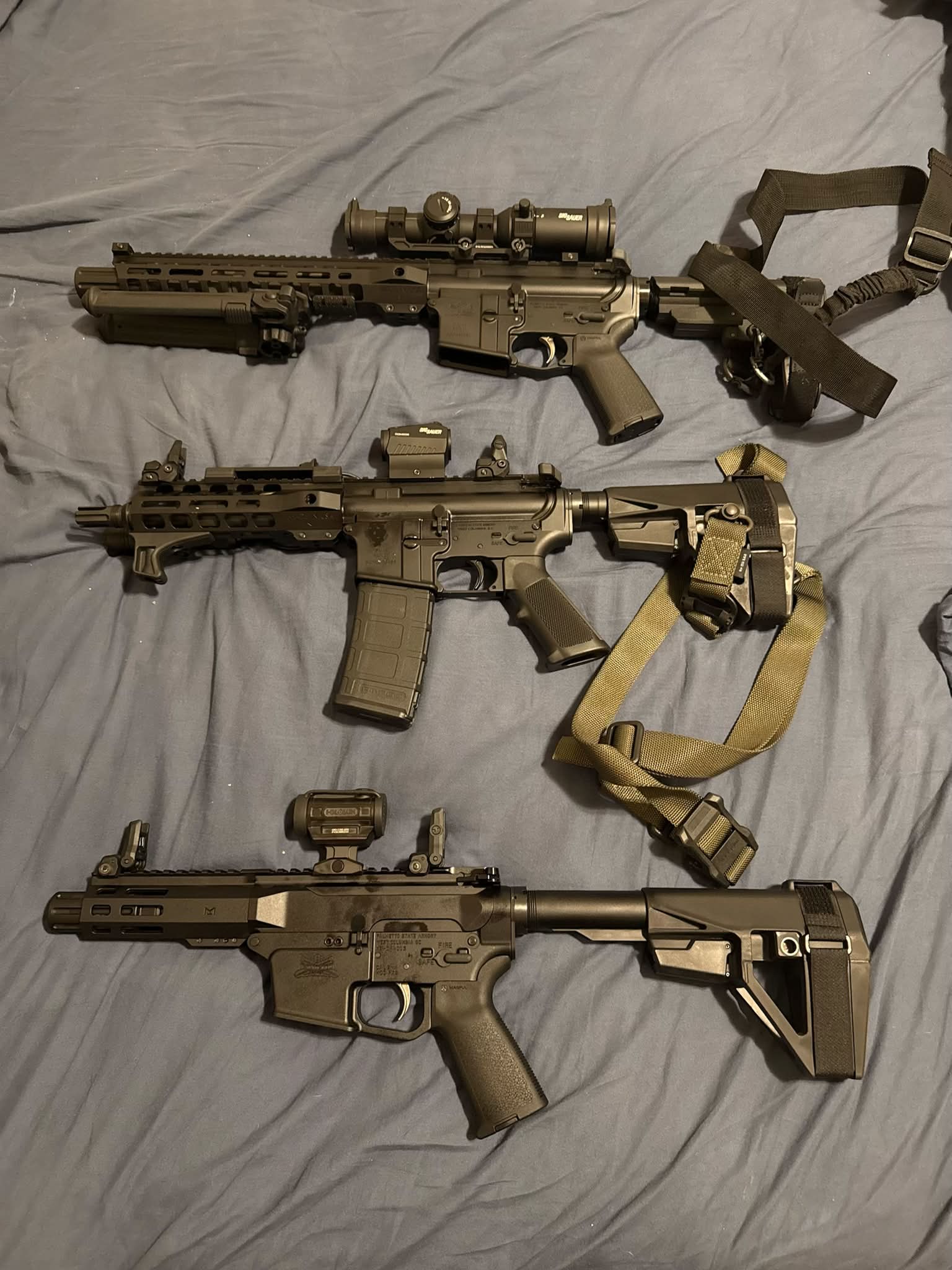 Complete PSA gun collection with AR9 and 300 BLK