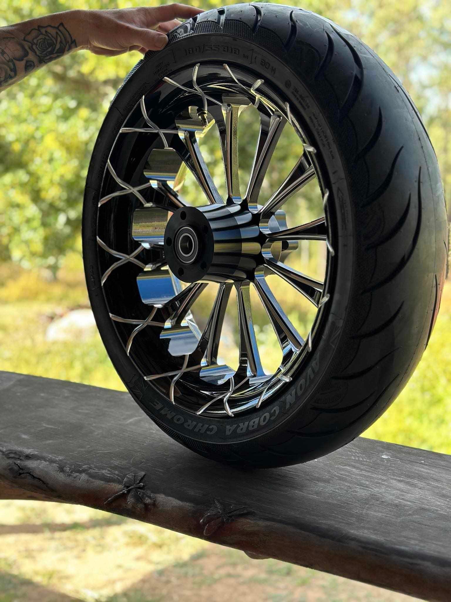 Are the Legend X wheels compatible with the Avon Cobra tires?