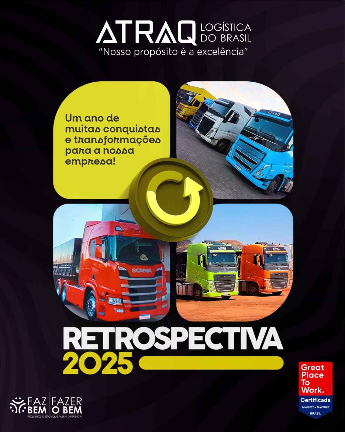ATRAQ - 🚛 2025 foi um ano marcado por conquistas, evolução e grandes ...