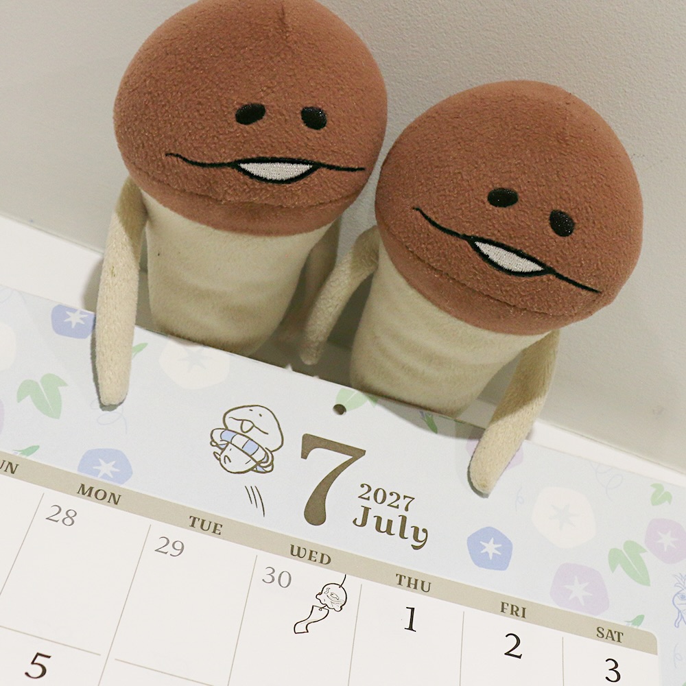 なめこ屋】第3弾アイテム「なめこの収穫箱（ぬいぐるみセット）」の