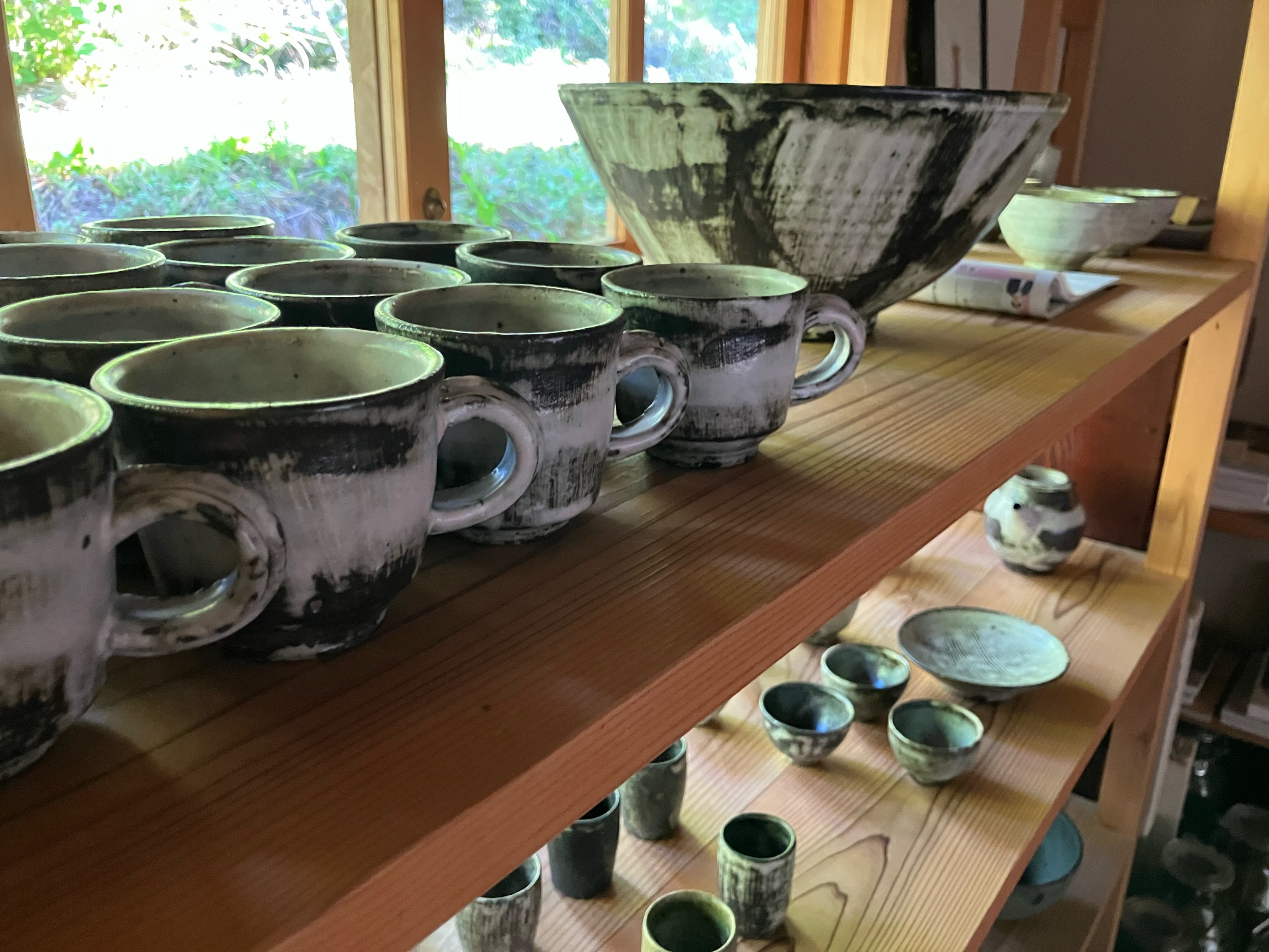 明日7月24日(金)から、小野哲平さんの作品展がはじまります。写真は、5