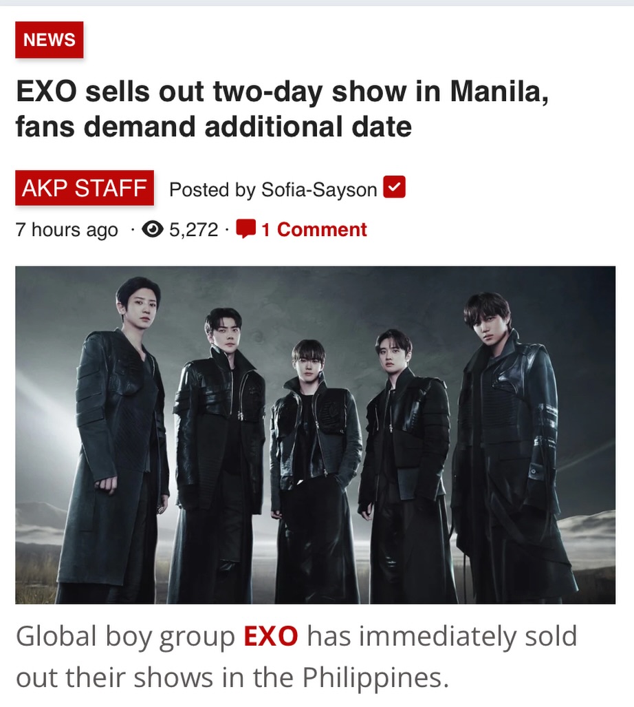 Check out the official seat plan and start iponing for EXO PLANET