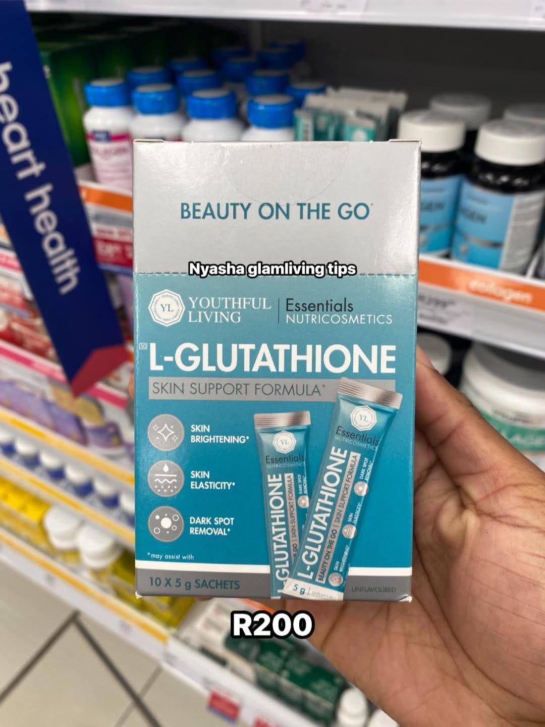 Get these for glowing skin,one sachet costs only R21🔌 Clicks