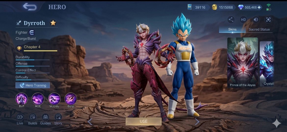 What if the next collab DRAGON BALL Z x MLBB 🔥Part 1 🔥 📌Vegata