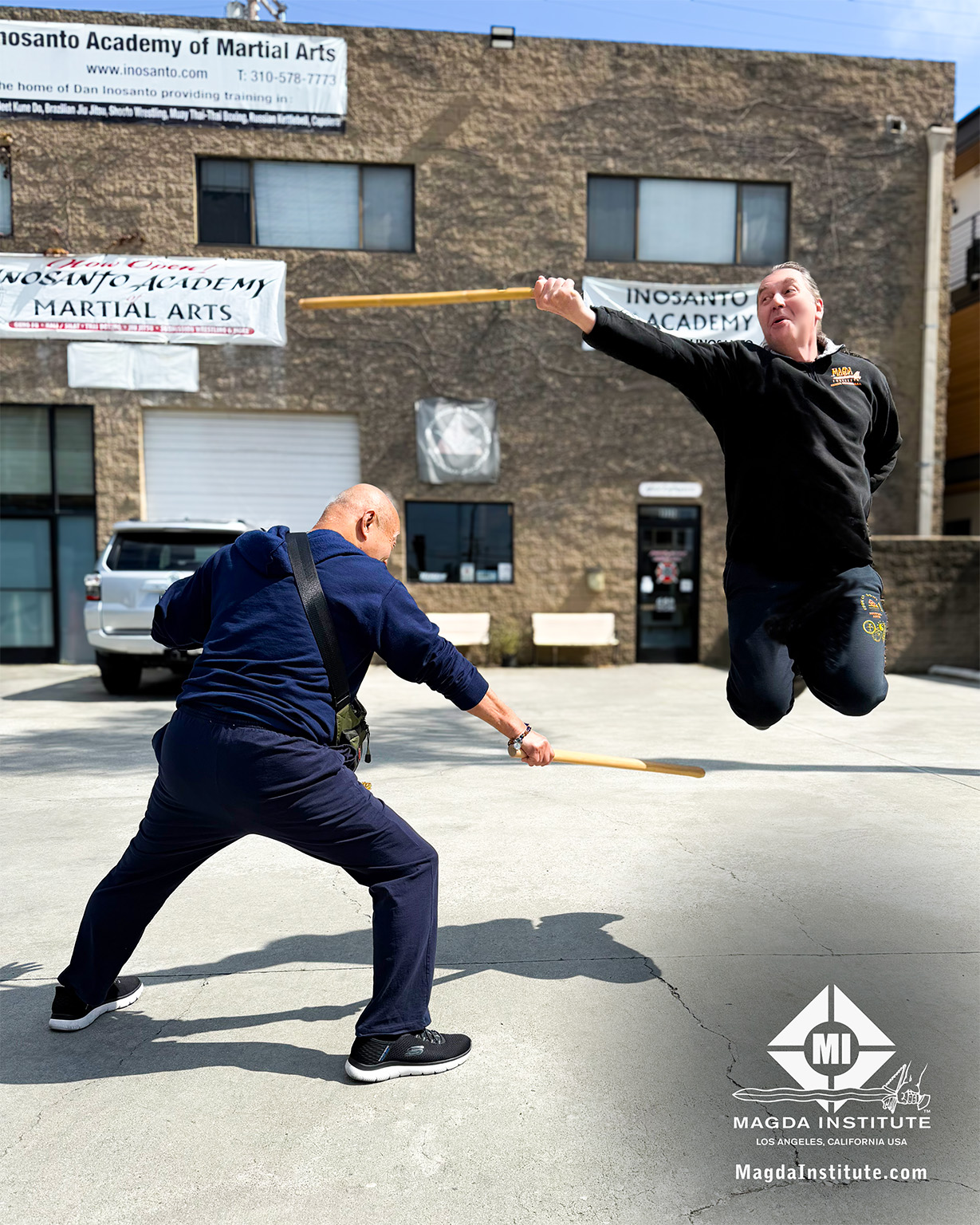 Dan Inosanto on raising consciousness at Cass Magda's seminar