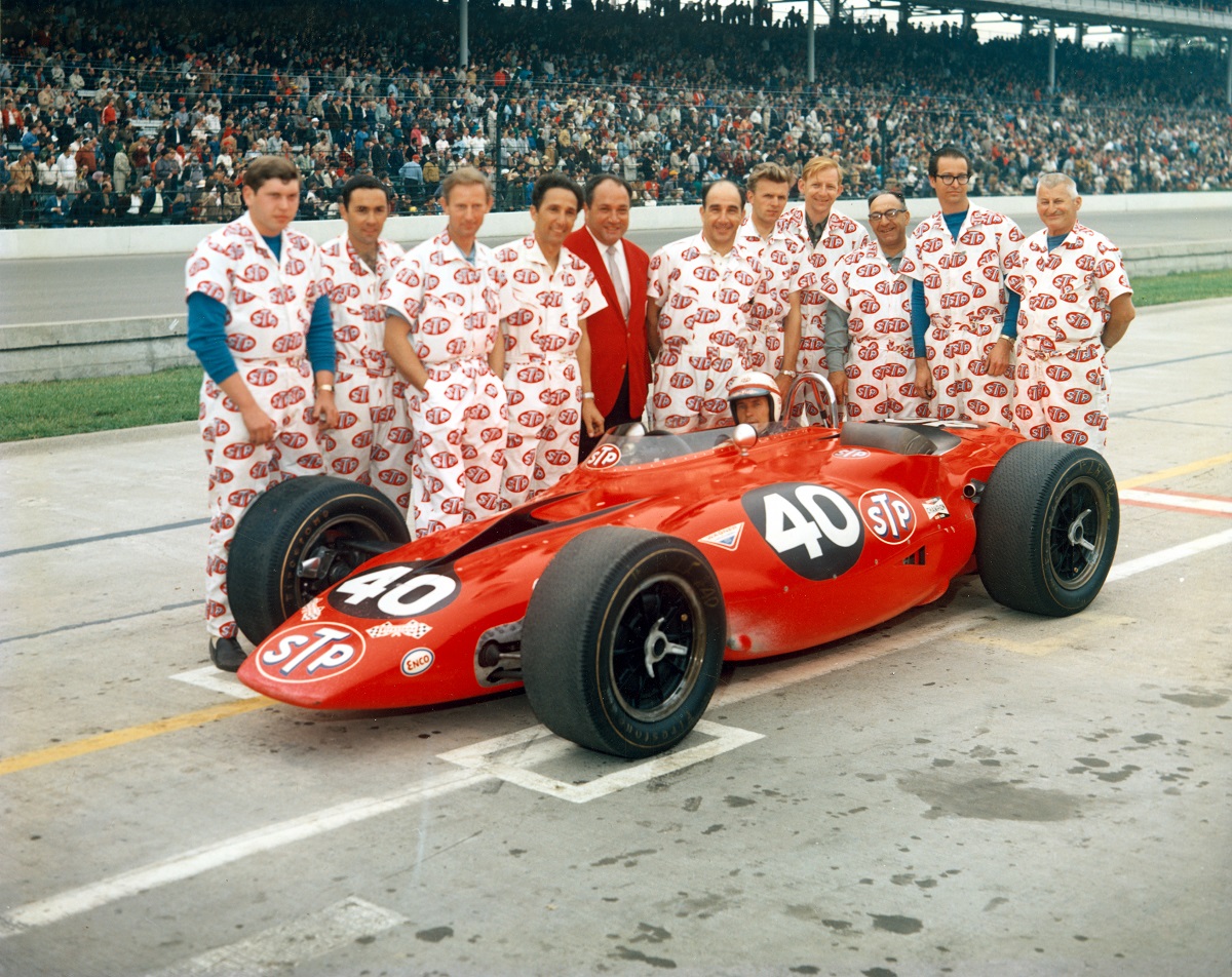Indy 500 weekend with 1967 StP Turbine Car model