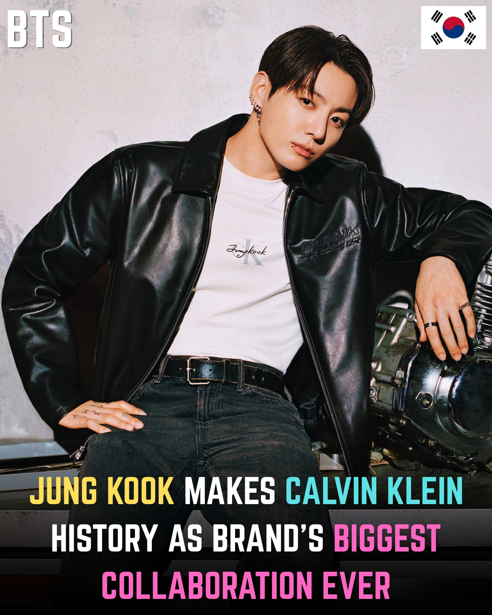 Korean - ?? JUNG KOOK MAKES HISTORY WITH CALVIN KLEIN! ?? The 
