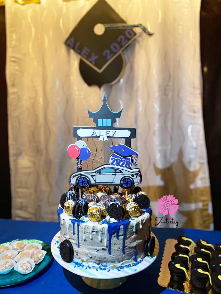 Zeetistry - Custom made this Gtr r35 Graduation Cake... | Facebook