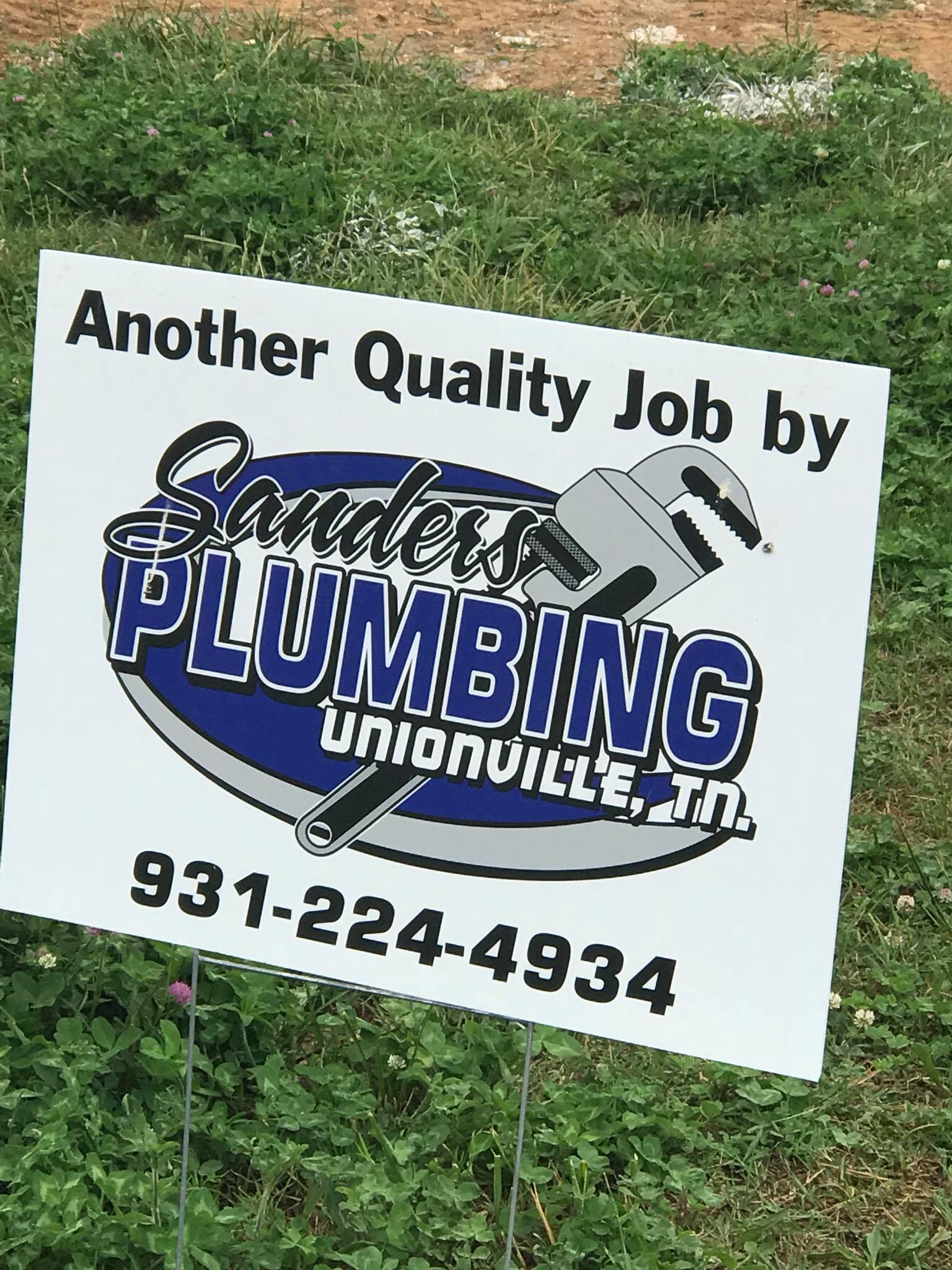 Sanders Plumbing | Unionville TN