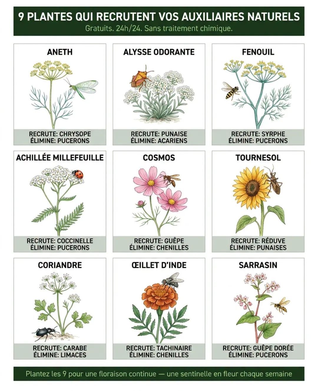 Bouquet d'insectes coccinelles, piquets multichambres, Pots de fleurs, décoration de plantes de jardin et de cour