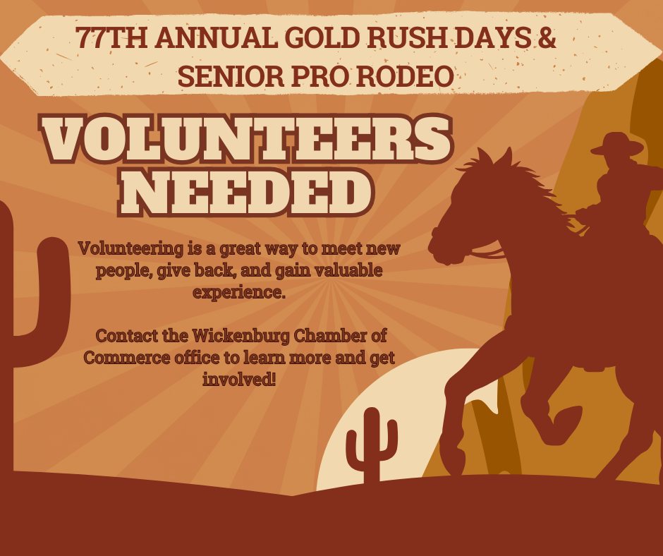 🙌 Volunteer Opportunities... - Wickenburg Chamber of Commerce | Facebook