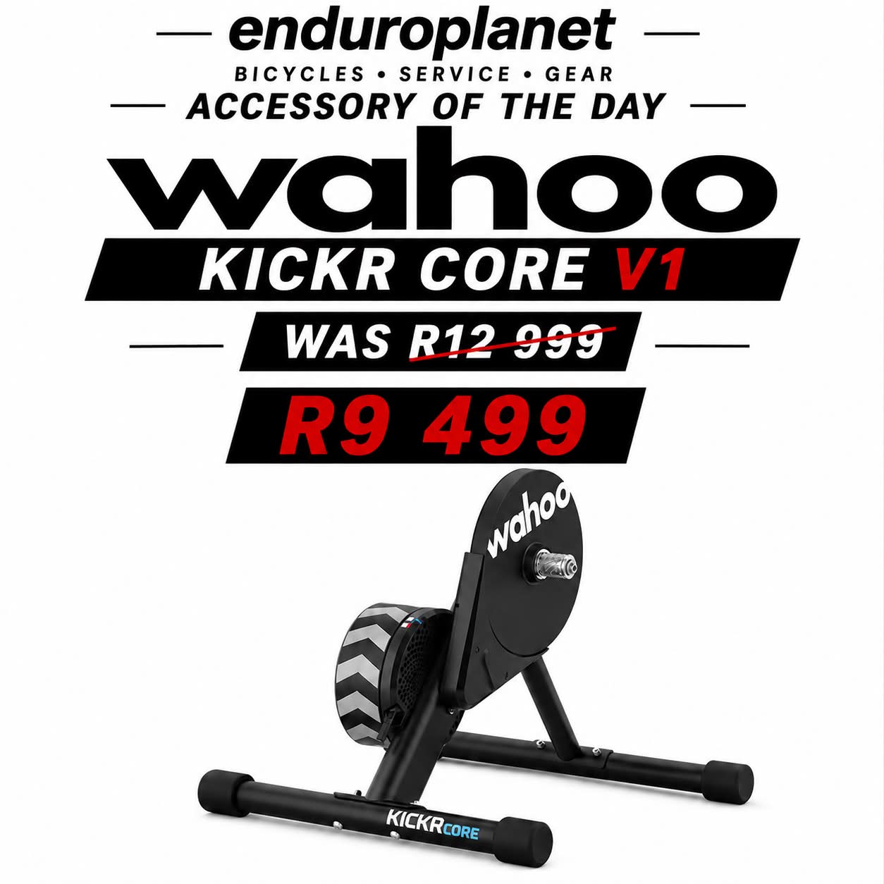 Wahoo Kickr Core V1 smart trainer for indoor cycling