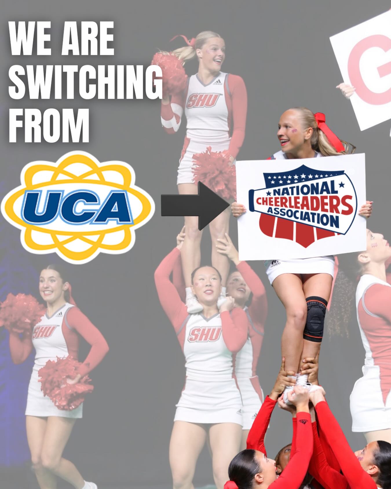 Sacred Heart... - Sacred Heart University Cheerleading