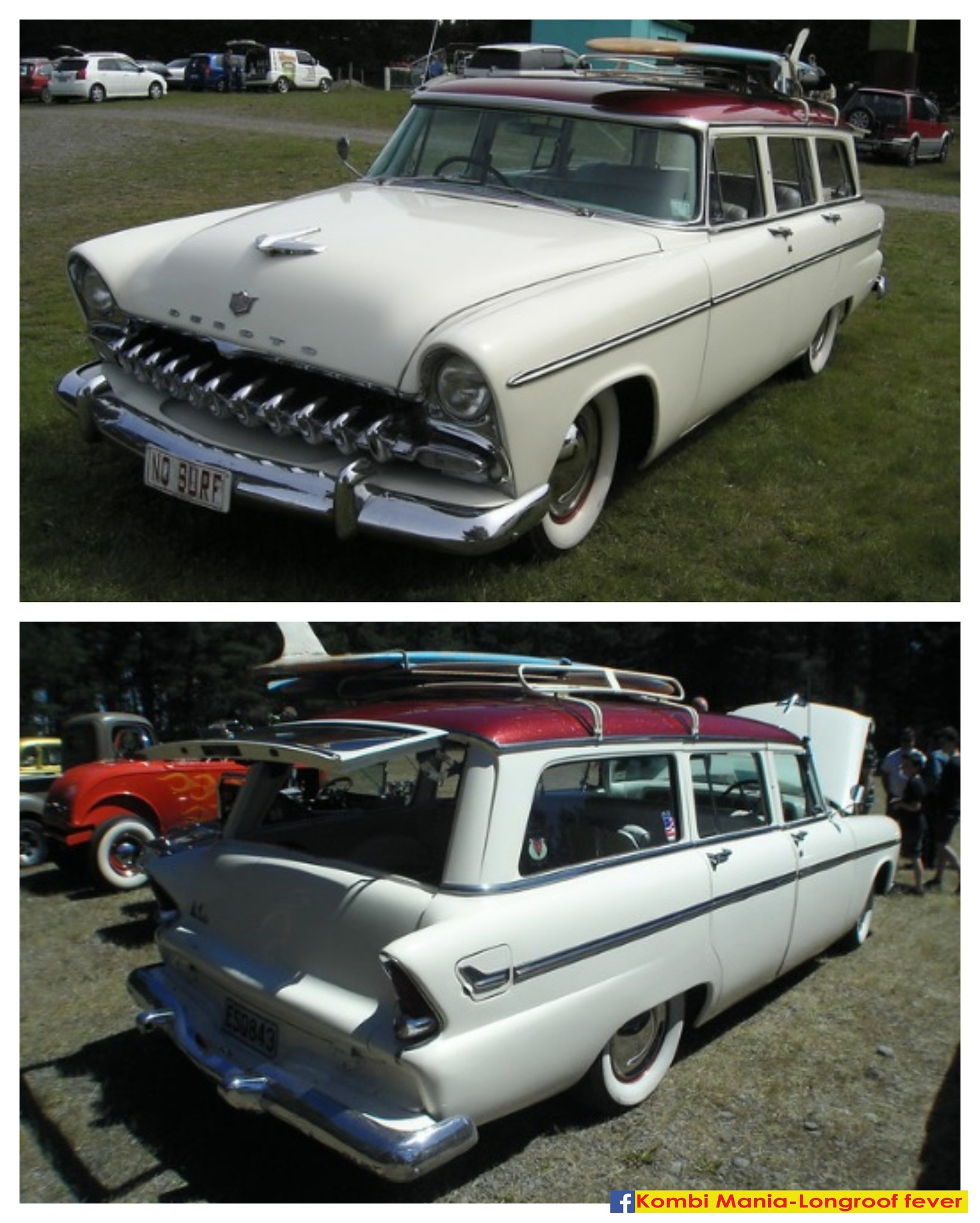 1956 DeSoto Diplomat with yellow plates