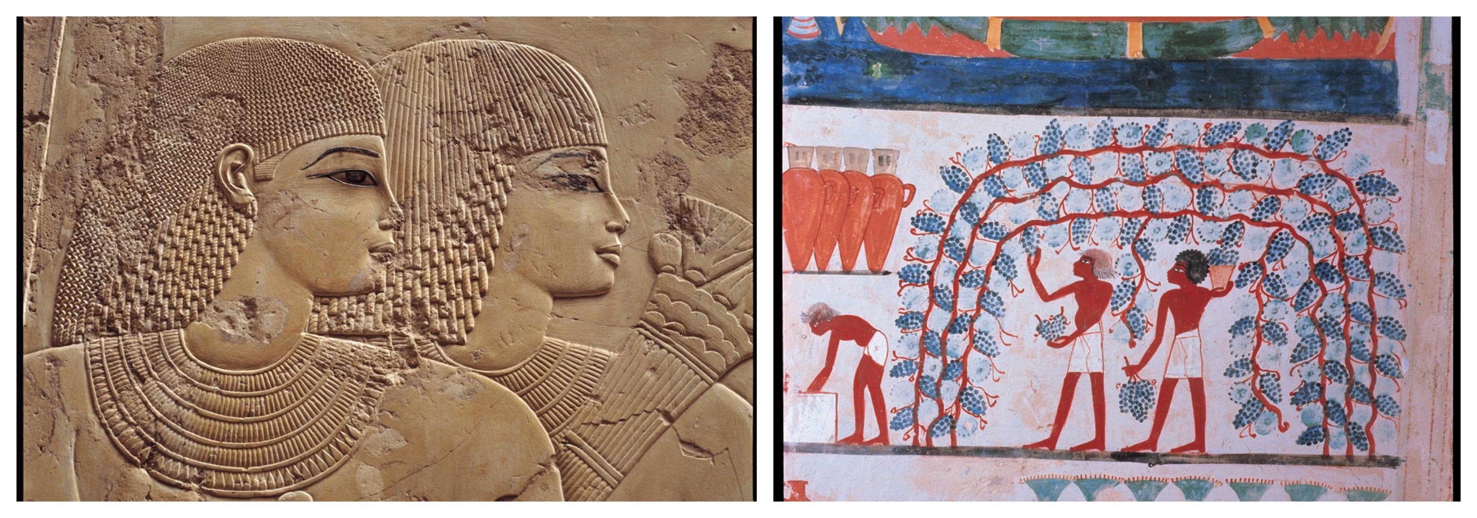 古代エジプト壁画でみる植物と香り