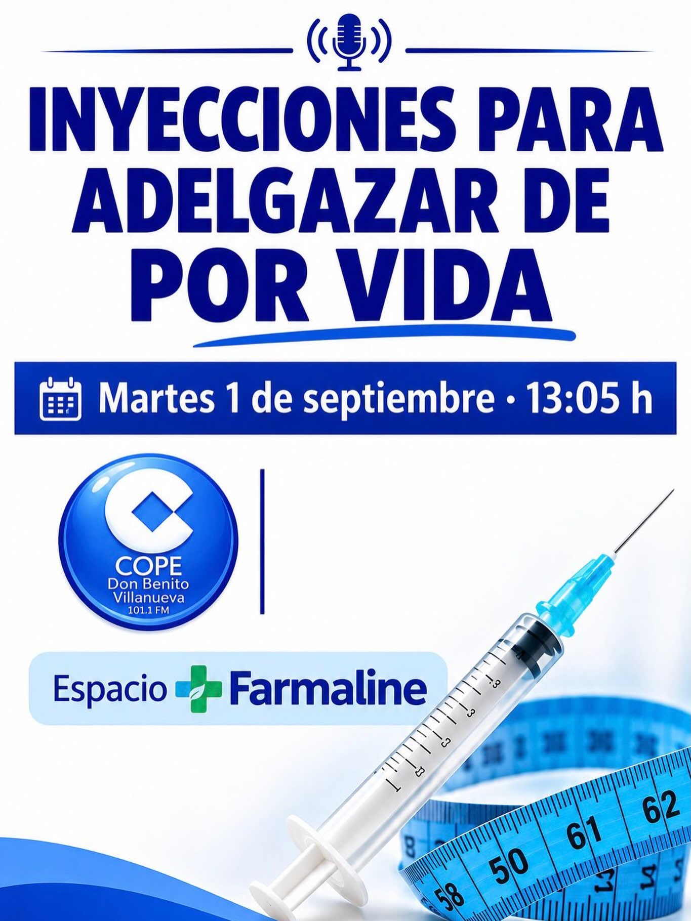 ipamorelin para bajar de peso 💉 ¿Inyecciones adelgazar… por vida? Después de las vacaciones, retomamos el Espacio Farmaline en COPE Don Benito-Villanueva con un tema que genera muchas dudas. ¿Hay que mantener estos tratamientos durante After a while, the Size:120 Tablet نومبوزين رقم 5+ للوجه