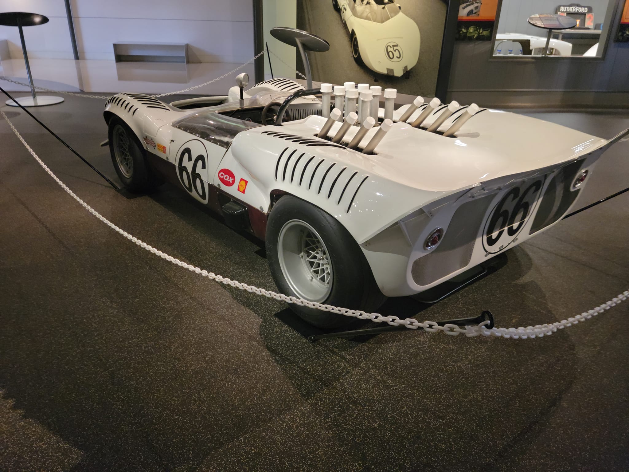Chaparral cars at Permian Basin Petroleum Museum