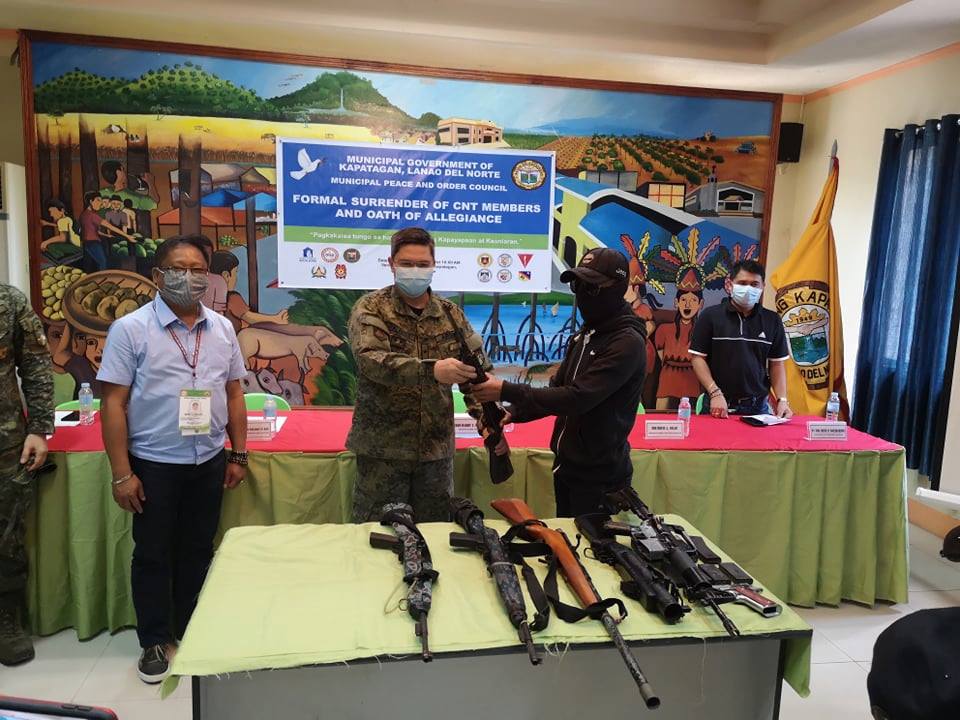 3 CPP-NPA-Terrorists Formally Surrenders to the Government in Kapatagan ...