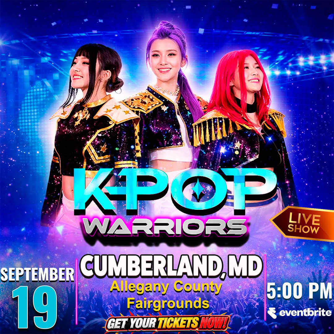 KPOP Warriors live show at Allegany County Fairgrounds on