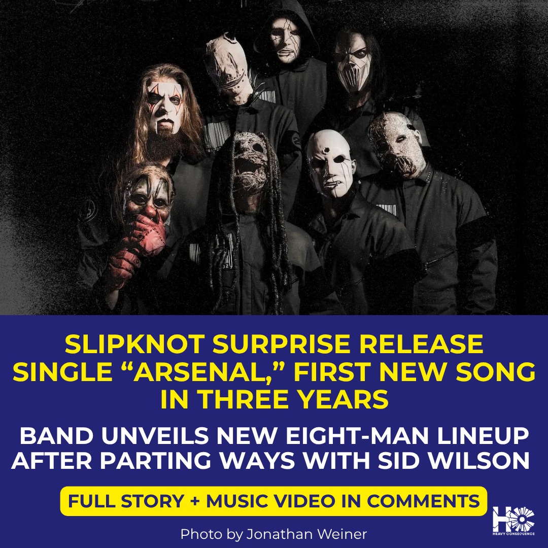 Slipknot are back with a vengeance. The band has just surprise