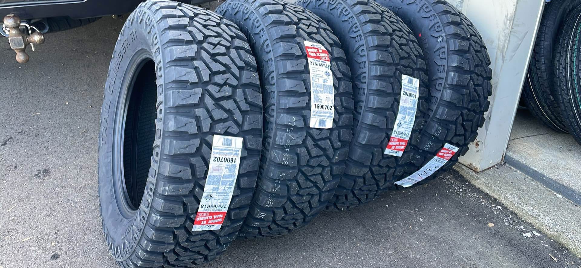 New 275/65/18 summit RT tires - Car Wheels, Tires & Parts - Austintown ...
