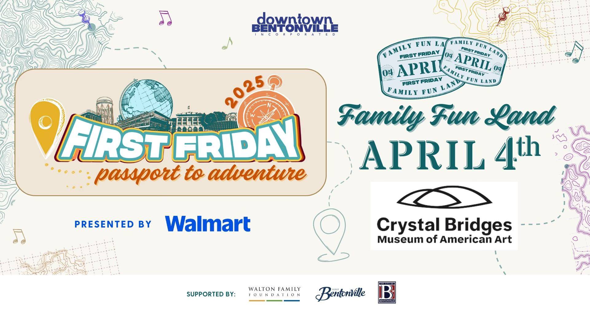 2025 APRIL FIRST FRIDAY - FAMILY FUN LAND