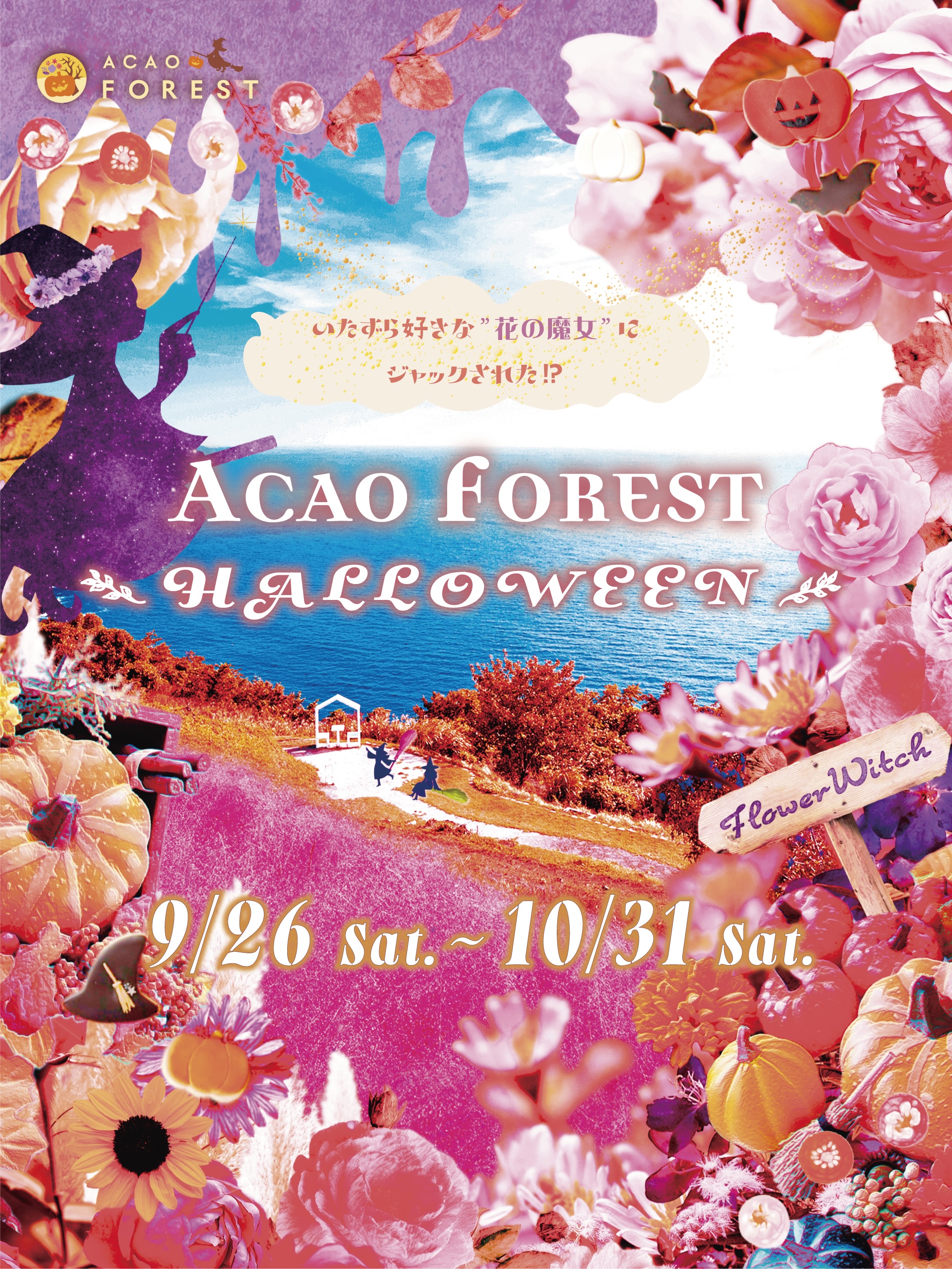 ACAO FOREST HALLOWEEN🎃🥀⋆ ] ・ ・ 秋イベント「ACAO FOREST 2026
