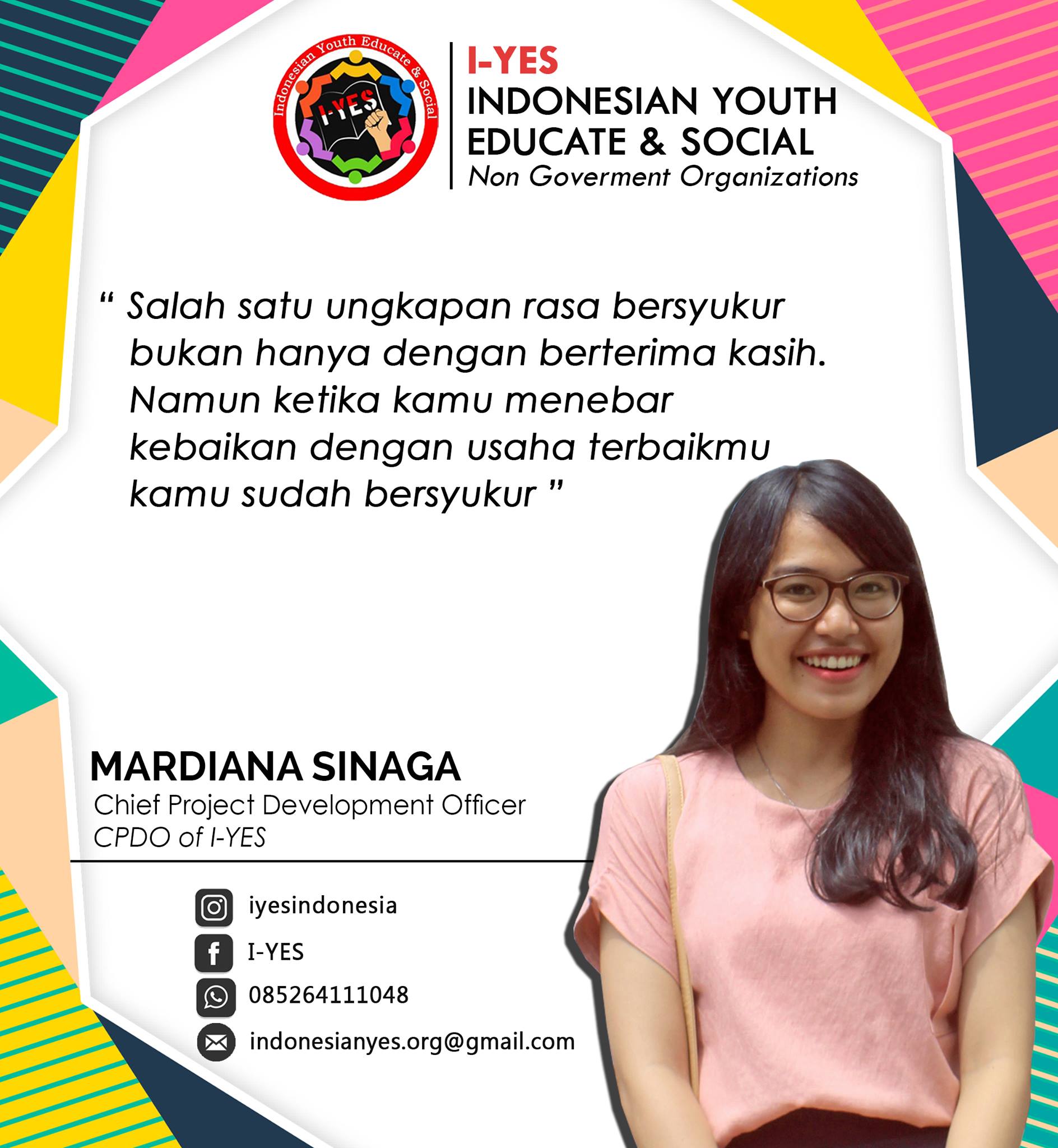 IYES Indonesia - MENGENAL I-YES LEBIH DEKAT . “Salah satu ungkapan rasa ...