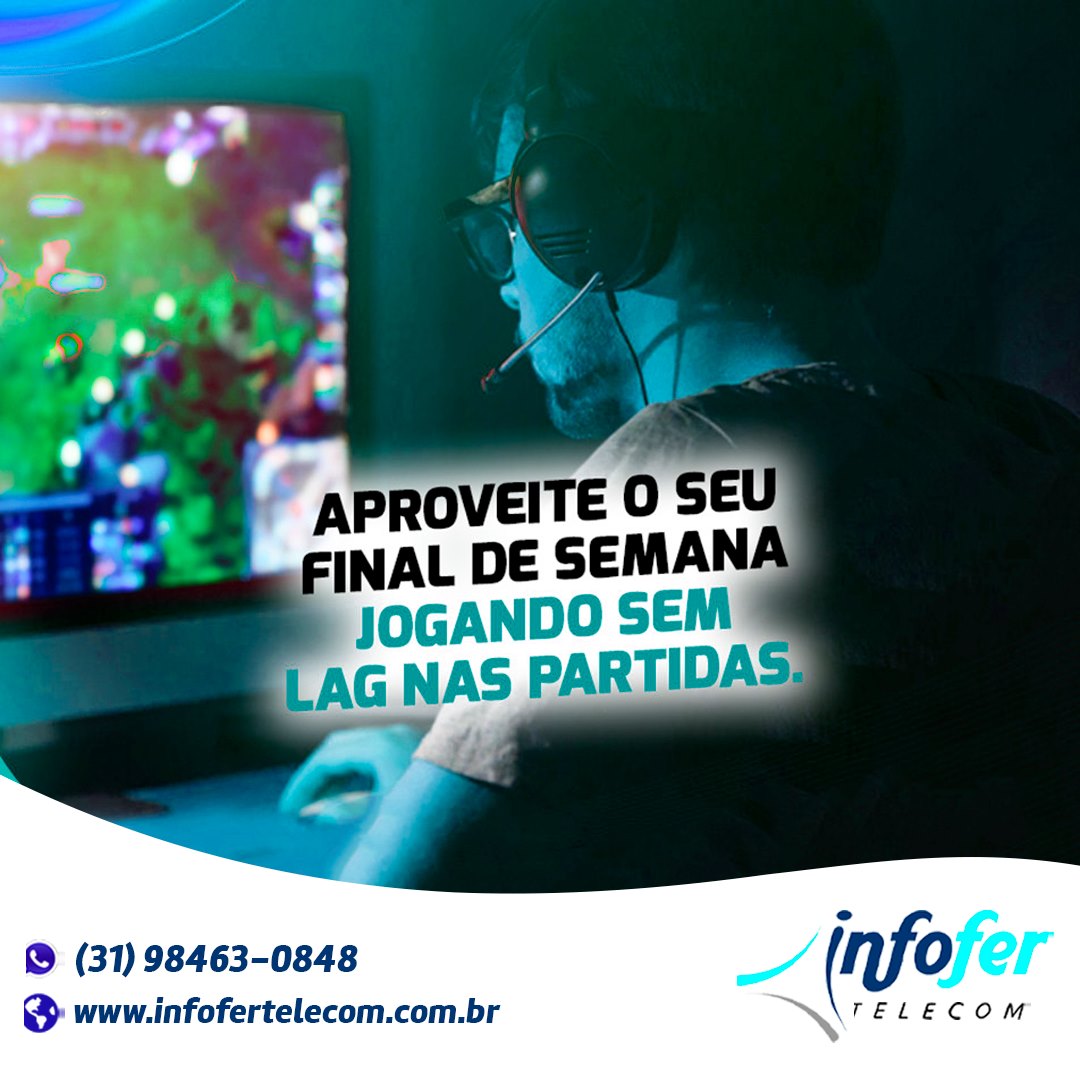 Infofer Telecom - Conexão certa para você jogar online no...