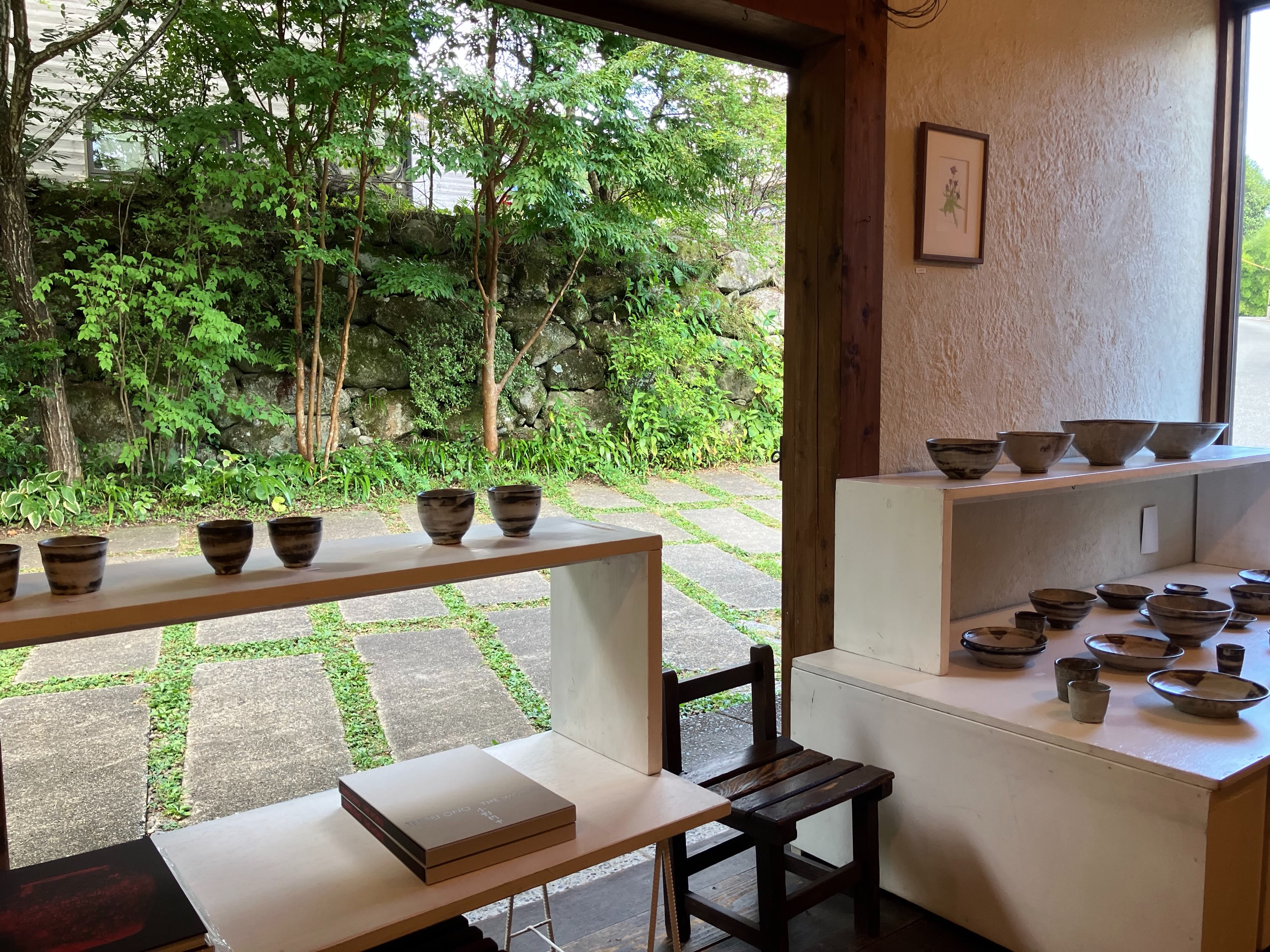 小野哲平さんの作品展がはじまりました。 今日、明日、明後日もご