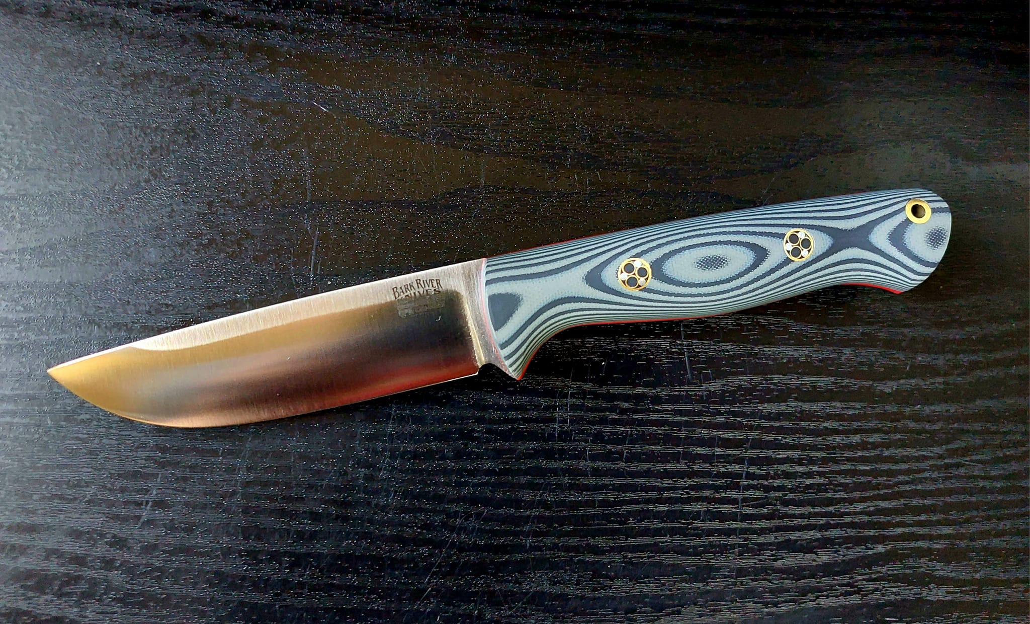Mint condition Bravo 1 in Cru-Wear from Bark River Knives