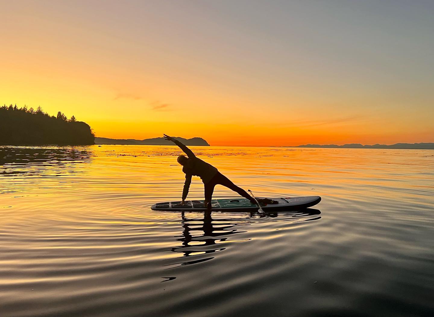 Paddle The Current - Never pass up a chance to use the sunset as a ...