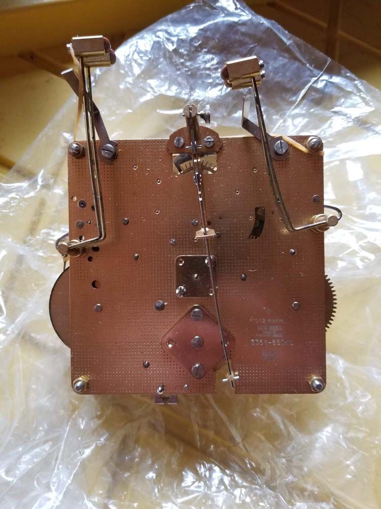 This one is a Franz Hermle 351-850 series movement, a chain-driven