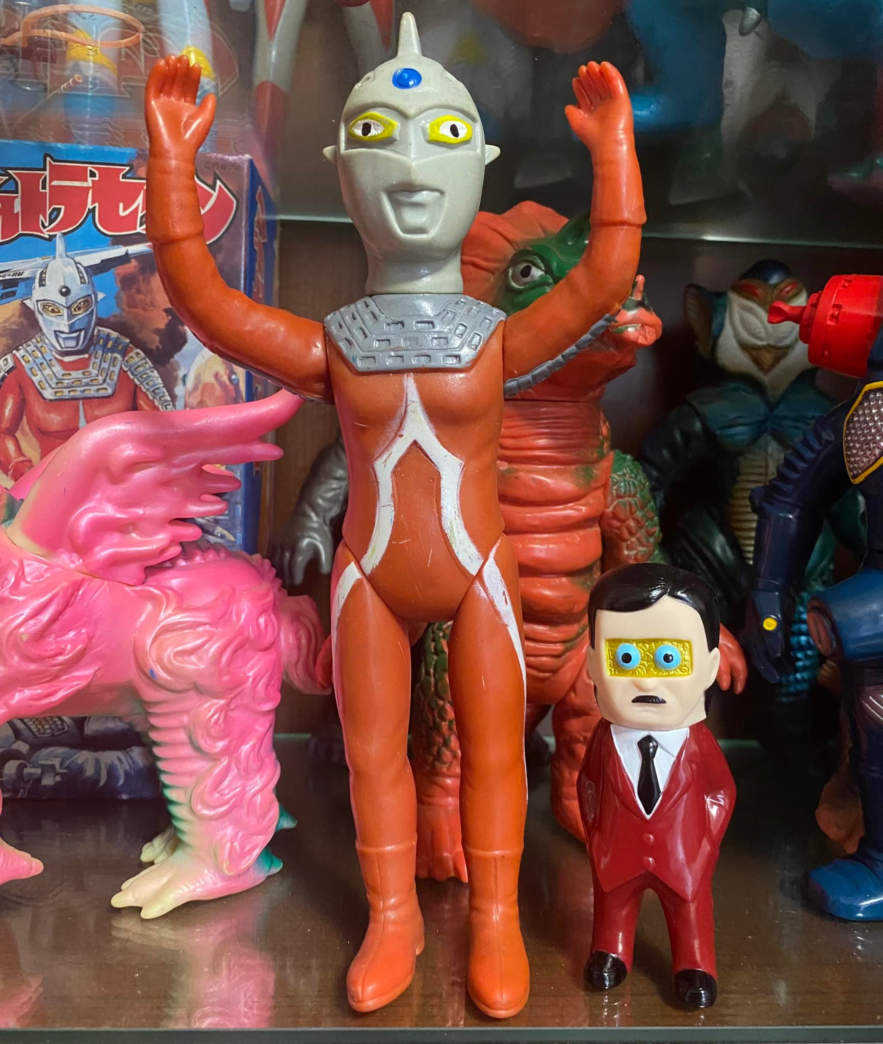 ウルトラセブン #ロボット長官 #マルザン #サンガッツ #円谷怪獣総進撃 