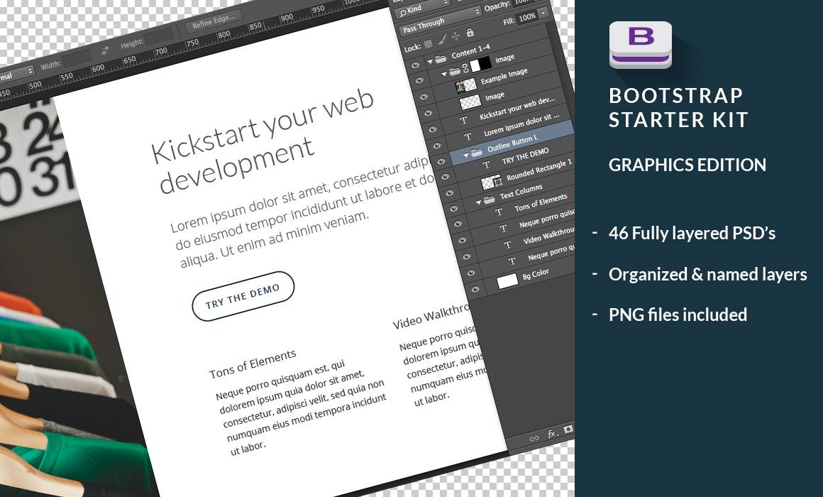 Bootstrap Starter Kit - Home